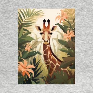 Giraffe in the Jungle T-Shirt